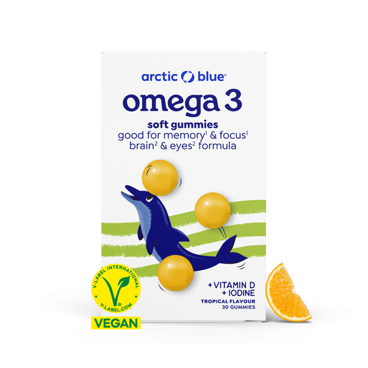 Arctic Blue Omega 3 gummie vegan 30 Gummies