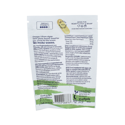 Arctic Blue Algenolie DHA EPA 30 Capsules