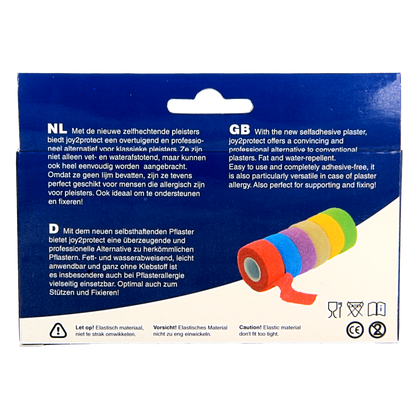 Joy2protect Snelpleisters lila 2.5cm x 4.5m 2 Rol