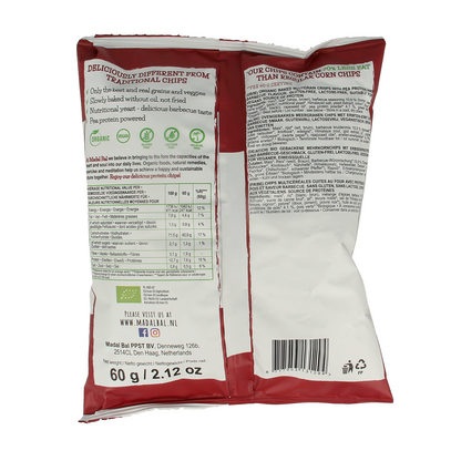 Madal Bal Protein chips bbq bio 60.00 Gram