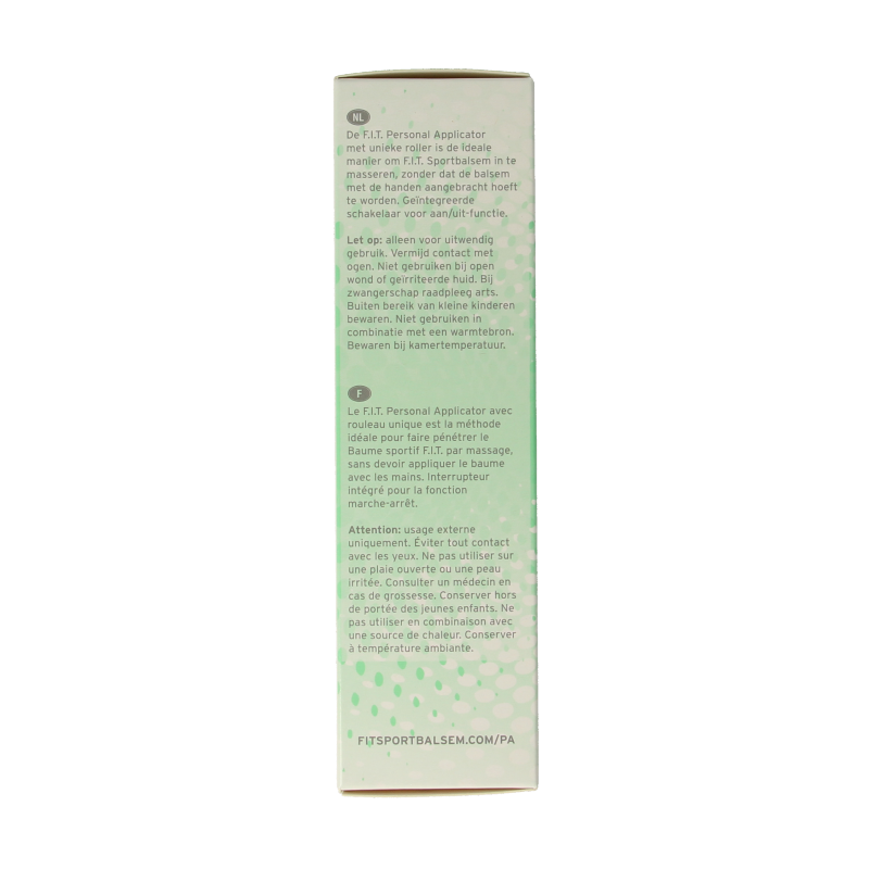 F.I.T Muscle care  Sportsbalm personal applicator 75 Milliliter