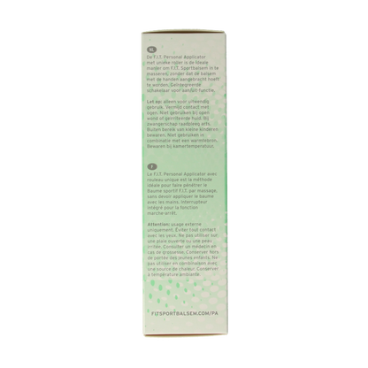 F.I.T Muscle care  Sportsbalm personal applicator 75 Milliliter
