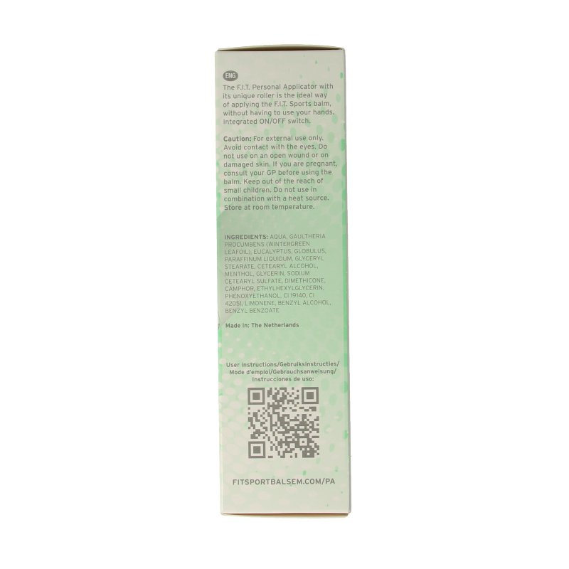 F.I.T Muscle care  Sportsbalm personal applicator 75 Milliliter