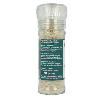 Salterra Keltisch zeezout grof droog strooimolen 70 Gram
