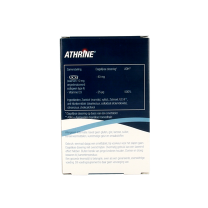 Athrine UC-II en Vitamine D3 90 Tabletten