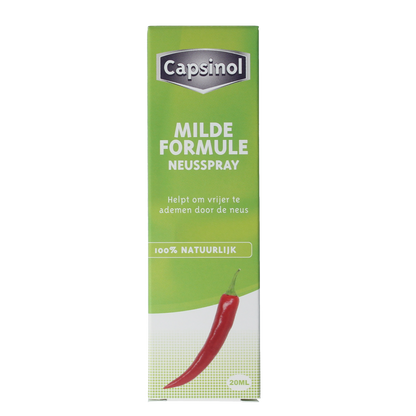 Capsinol Milde formule neusspray 20.00 Milliliter