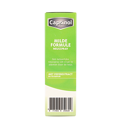 Capsinol Milde formule neusspray 20 Milliliter