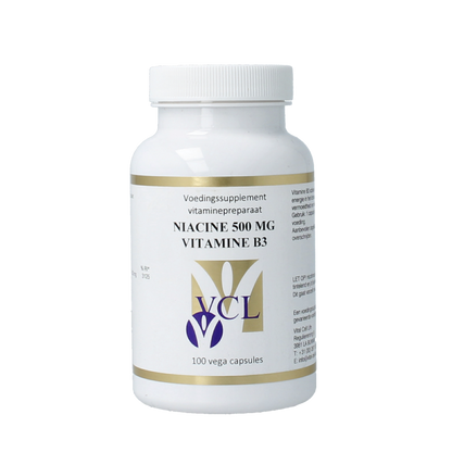Vital Cell Life Vitamine B3 niacine 500mg 100 Capsules