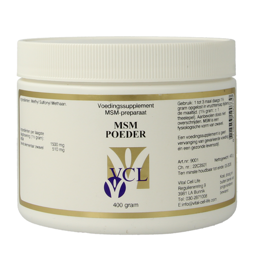 Vital Cell Life MSM poeder 400 Gram