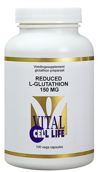 Vital Cell Life Reduced L-Glutathion 150mg 100.00 Vegetarische capsules