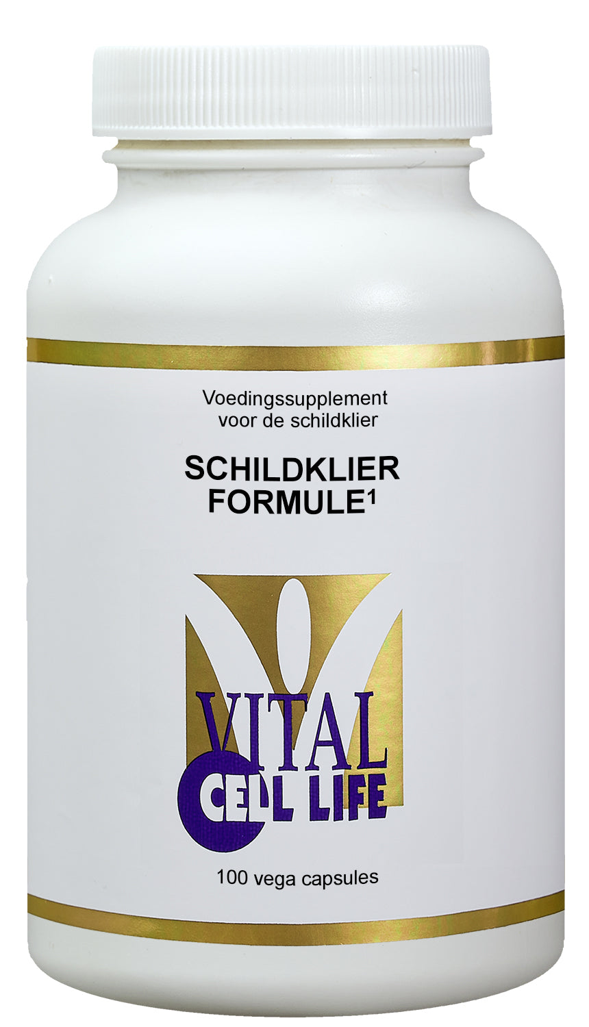 Vital Cell Life Schildklier formule 100 Vegetarische capsules