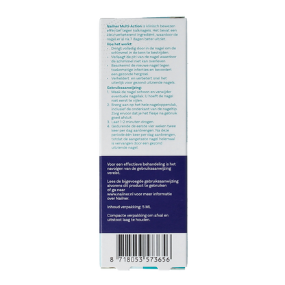 Nailner 2-in-1 brush 5.00 Milliliter