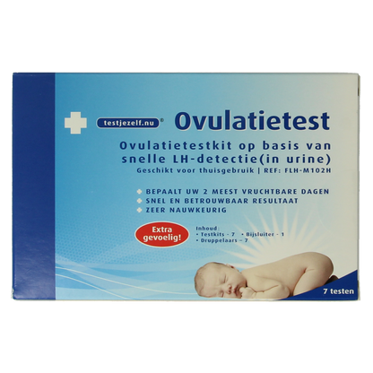 Testjezelf.nu Ovulatietest (cassette) 7.00 Stuks