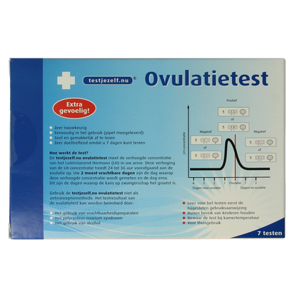 Testjezelf.nu Ovulatietest (cassette) 7.00 Stuks