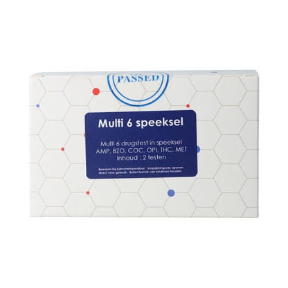 Testjezelf.nu Speeksel drugstest 6 2.00 Stuks