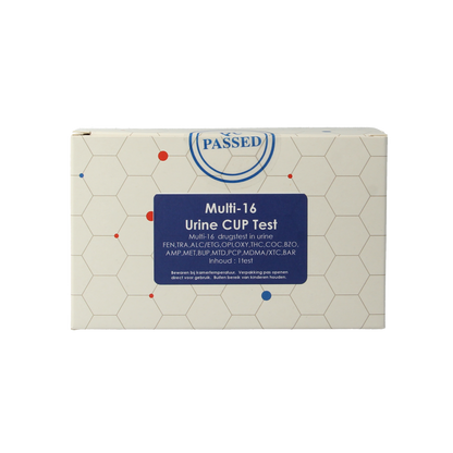 Testjezelf.nu Multi 16 drugstest cup urine 1.00 Stuks