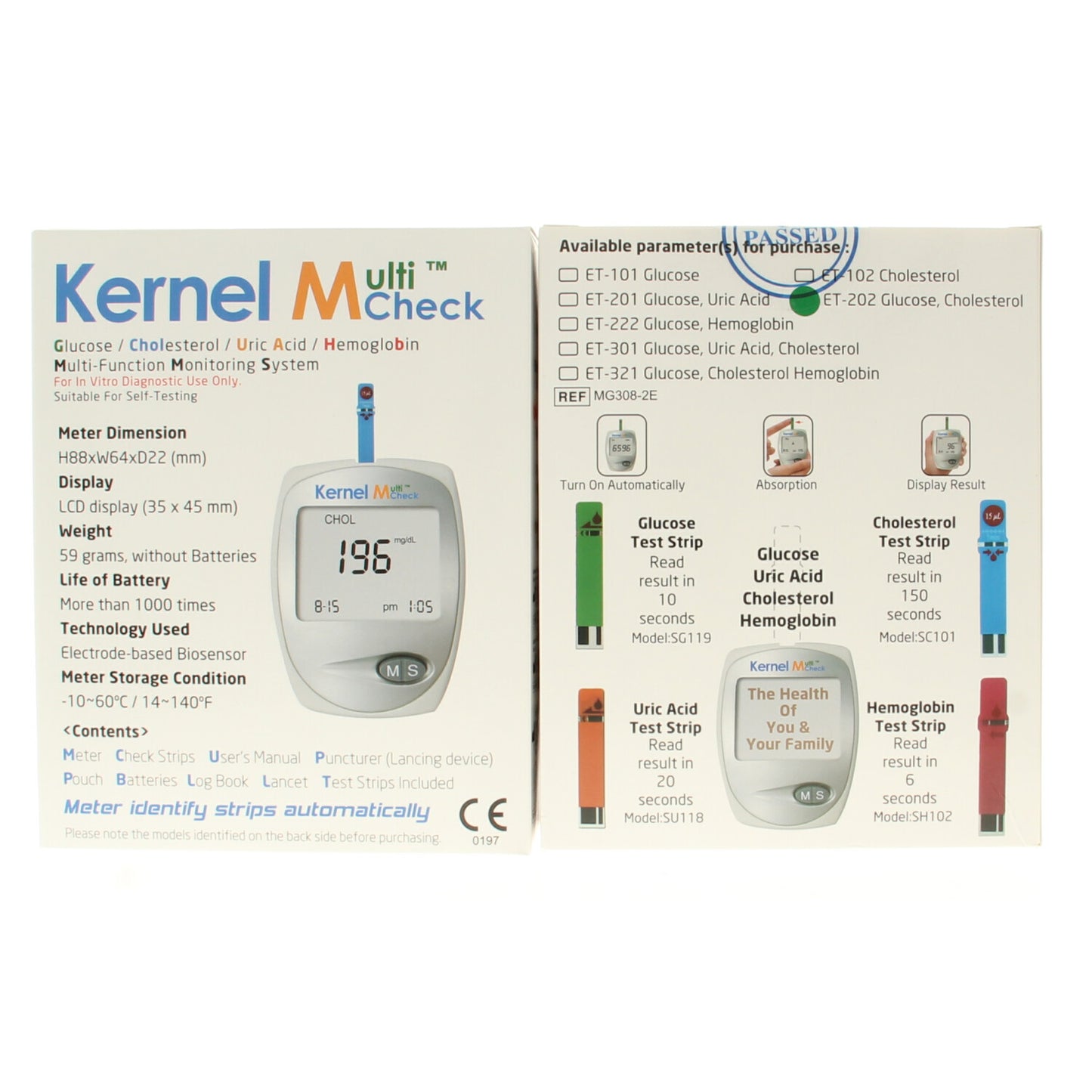 Testjezelf.nu Multicheck glucose cholesterol meter 1 Stuks