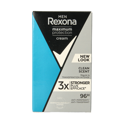 Rexona Deodorant stick men max protect clean scent 45.00 Milliliter
