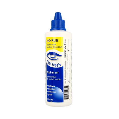 Eyefresh No rub alles-in-1 vloeistof zachte lenzen 240 Milliliter