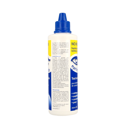 Eyefresh No rub alles-in-1 vloeistof zachte lenzen 240 Milliliter