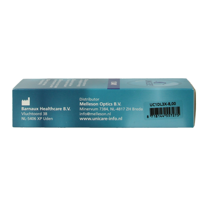 Unicare Daglenzen -8.00 30 Stuks