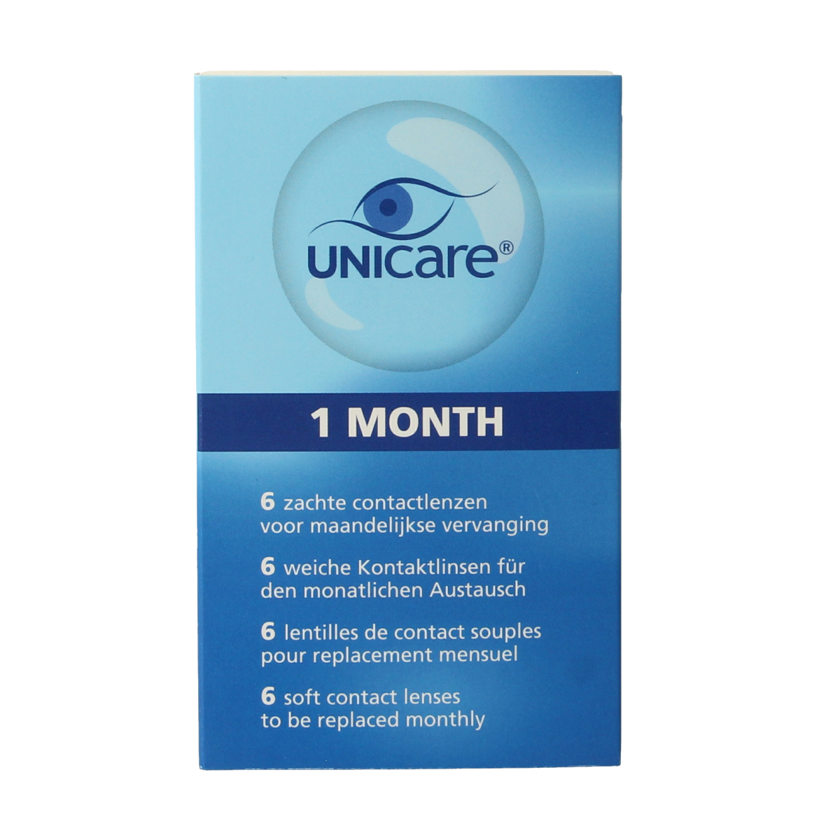 Unicare Maandlenzen -1.25 6.00 Stuks