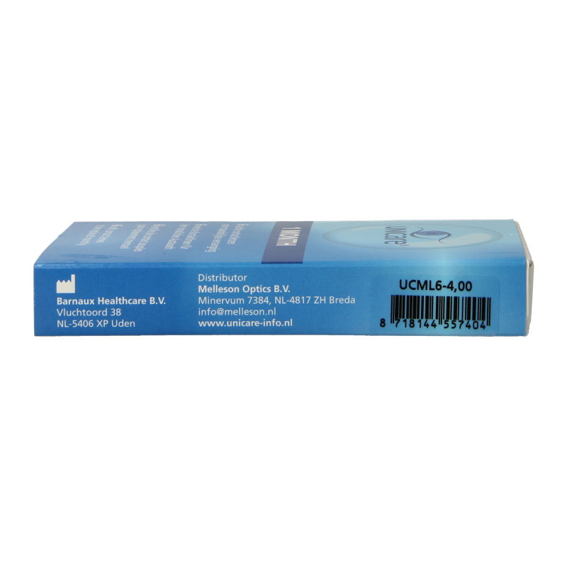 Unicare Maandlenzen -4.00 6 Stuks