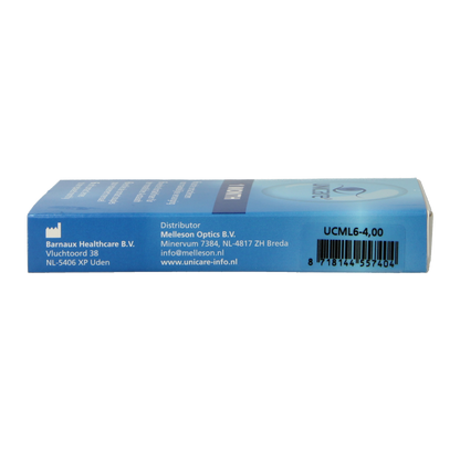 Unicare Maandlenzen -4.00 6 Stuks