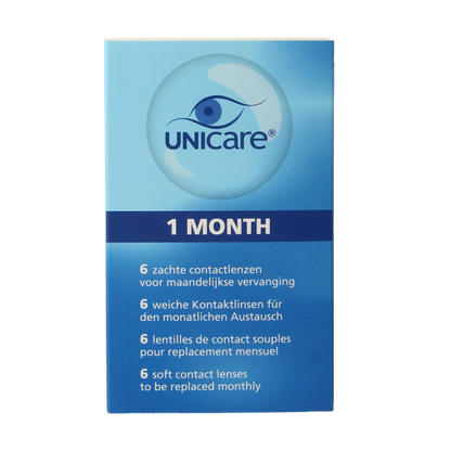 Unicare Maandlenzen +1.25 6 Stuks
