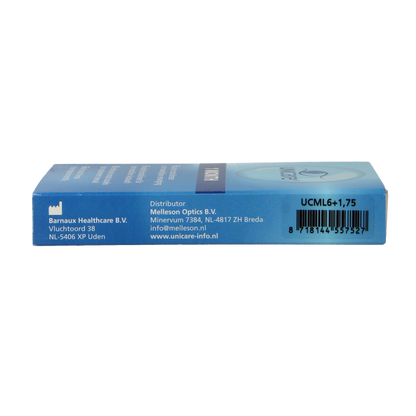 Unicare Maandlenzen +1.75 6.00 Stuks