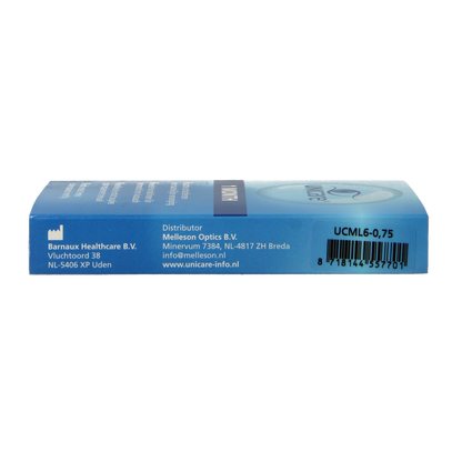 Unicare Maandlenzen -0.75 6.00 Stuks