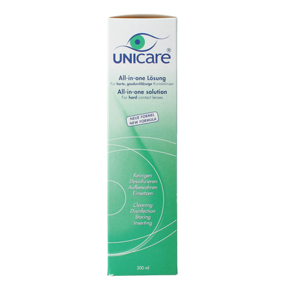 Unicare Alles-in-een vloeistof harde lenzen 200.00 Milliliter