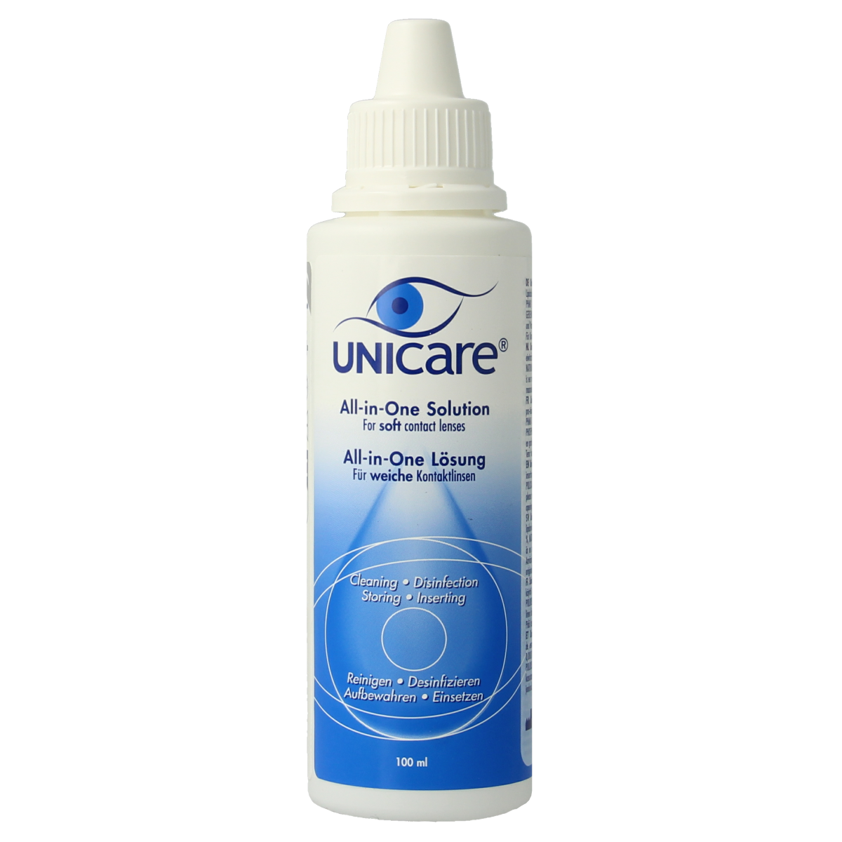 Unicare Alles-in-een vloeistof zachte lenzen 100.00 Milliliter