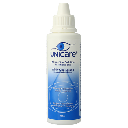 Unicare Alles-in-een vloeistof zachte lenzen 100.00 Milliliter