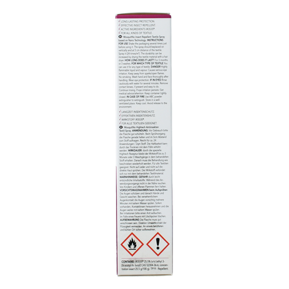 Mosquitno Insect textiel spray 50.00 Milliliter