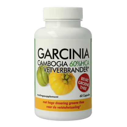 Natusor Garcinia cambogia 60% HCA vetverbrander 60 Capsules