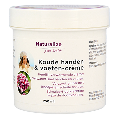 Naturalize Koude handen en voeten creme 250 Milliliter