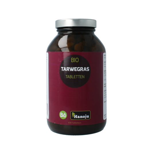 Hanoju Tarwegras glas flacon bio 600.00 Tabletten