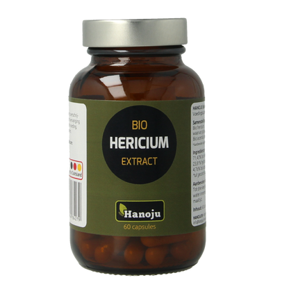 Hanoju Hericium extract bio 60 Vegetarische capsules