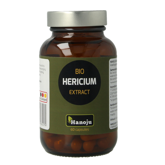 Hanoju Hericium extract bio 60 Vegetarische capsules