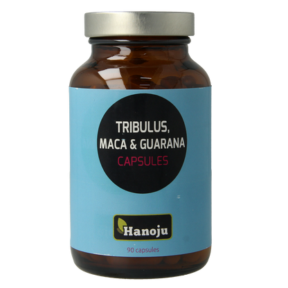 Hanoju Tribulus maca guarana extract 90.00 Vegetarische capsules