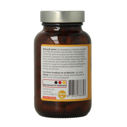 Hanoju Gember & kurkuma extract 90 Vegetarische capsules