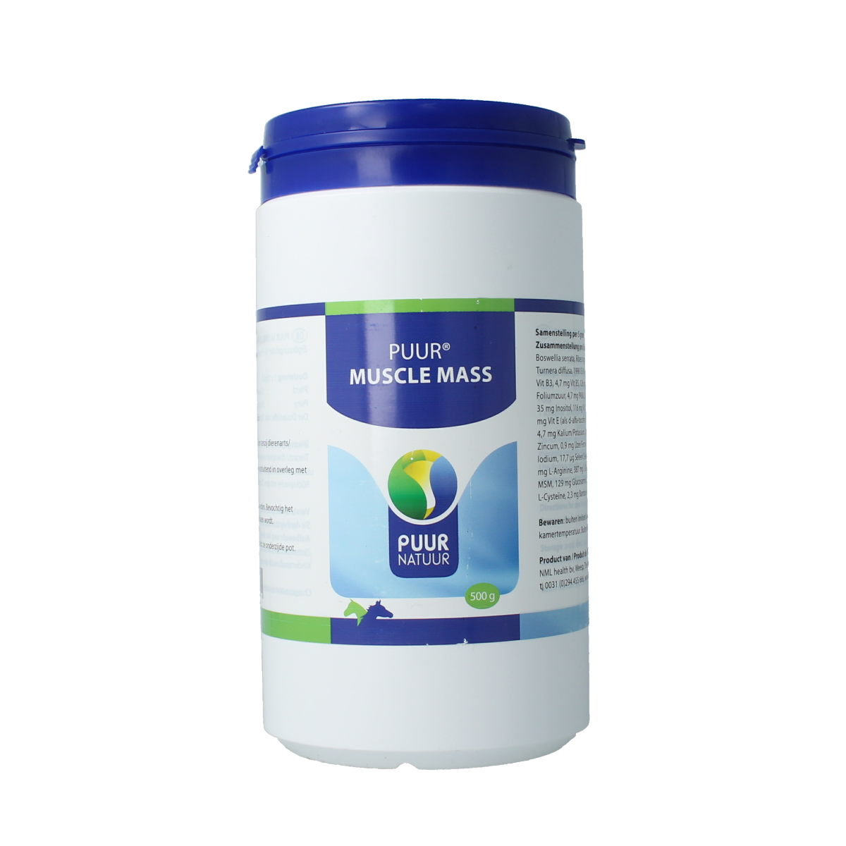 Puur Muscle mass paard / pony 500.00 Gram