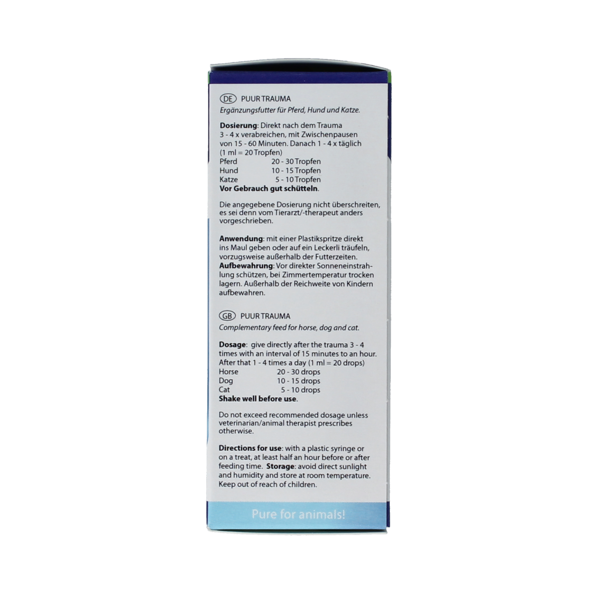 Puur Trauma 50.00 Milliliter
