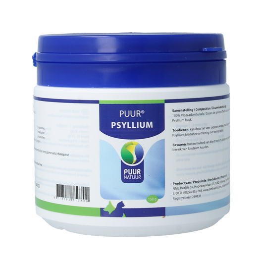 Puur Psyllium hond kat 150.00 Gram