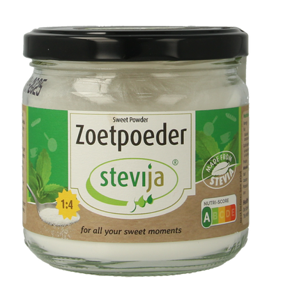 SteviJa Zoetpoeder - pot stevia 180.00 Gram