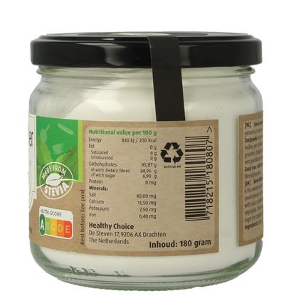 SteviJa Zoetpoeder - pot stevia 180.00 Gram