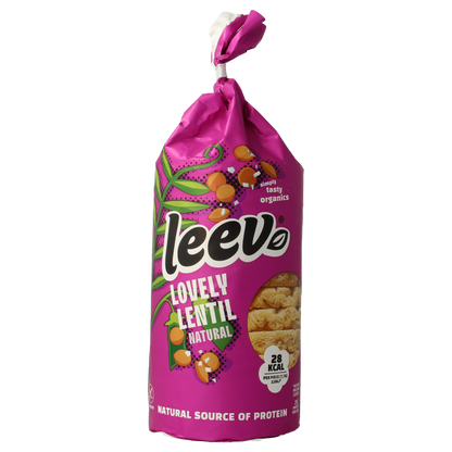 Leev Lovely lentil cakes natural bio 100 Gram