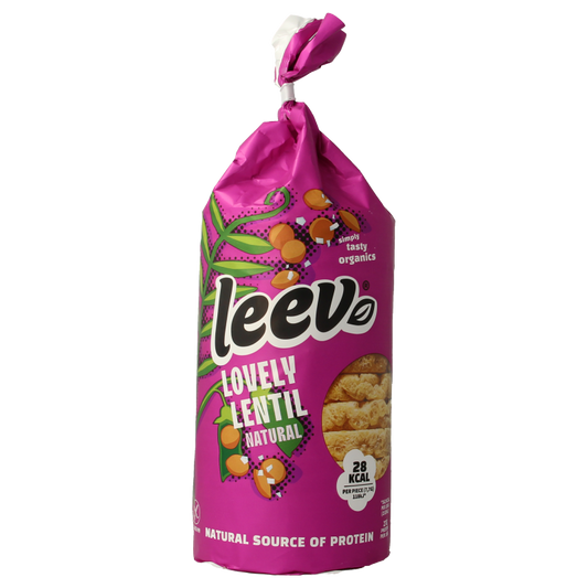 Leev Lovely lentil cakes natural bio 100 Gram
