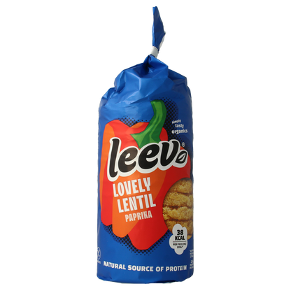 Leev Lovely lentil cakes paprika bio 117.00 Gram